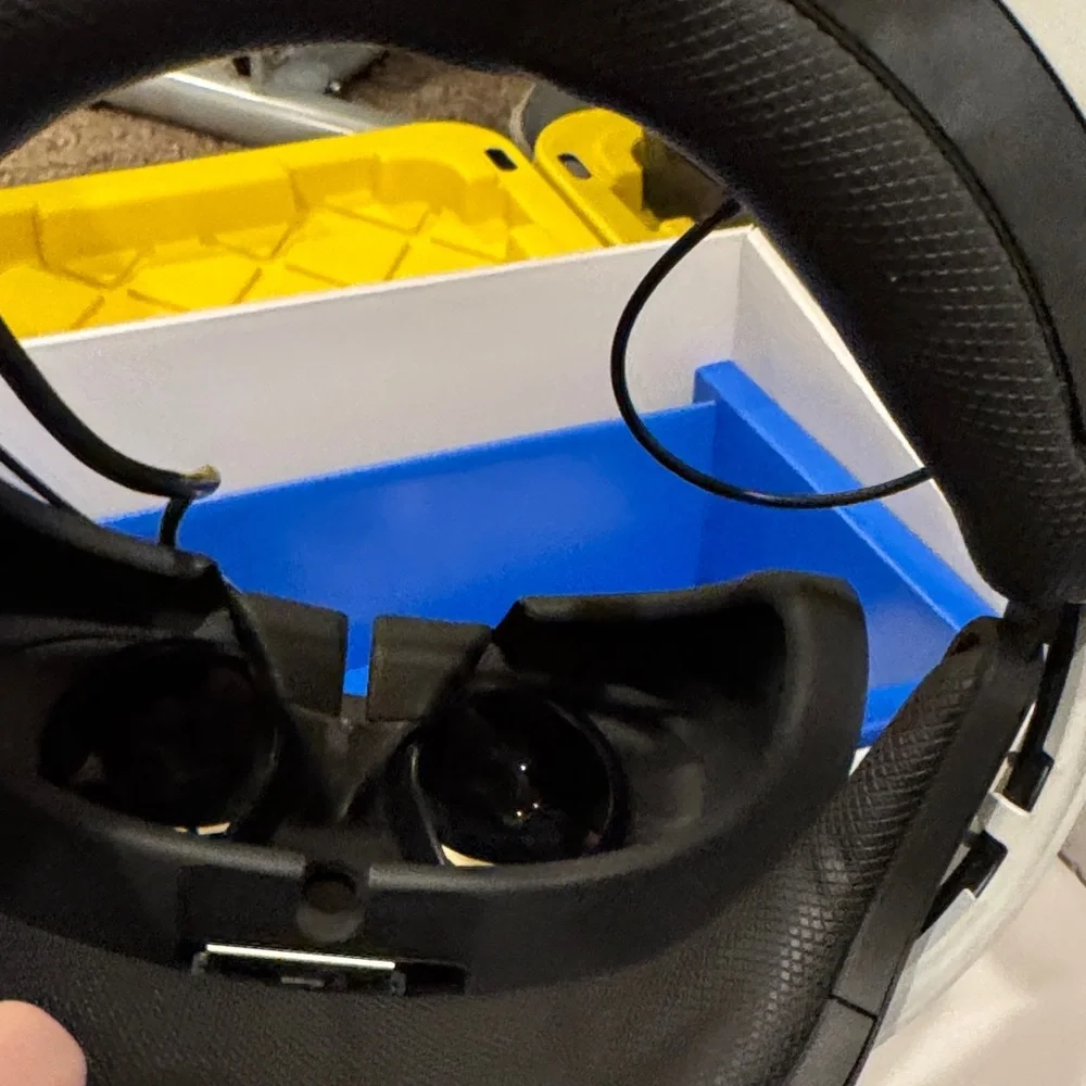 Sony PlayStation VR Guide - Blue and White